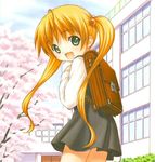  backpack bag character_request copyright_request inou_shin long_sleeves randoseru solo source_request twintails 