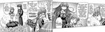  comic crossover greyscale hisui kohaku maria-sama_ga_miteru monochrome multiple_girls parody steed_(steed_enterprise) toono_akiha translated tsukihime 