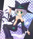  artist_request cadie green_eyes hat pangya short_hair solo 