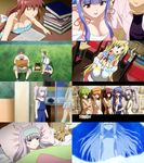  6+girls blonde_hair blue_hair book breasts cat cleavage collage flat_chest fuyou_kaede grass green_hair jpeg_artifacts kareha large_breasts lisianthus long_hair multiple_boys multiple_girls nerine nude orange_hair overalls pointy_ears primula red_eyes red_hair screencap shigure_asa short_hair shuffle! silver_hair stuffed_animal stuffed_toy thighhighs tsuchimi_rin twintails very_long_hair waitress 