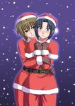  christmas maria-sama_ga_miteru mizuno_youko satou_sei yuri 