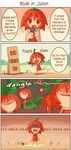  &gt;_&lt; 4koma :d closed_eyes comic habanero habanero-tan hard_translated open_mouth original shigatake smile translated xd 