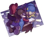  cape clothing cool_colors eyes_closed geno geno_(mario) gloves hand_holding hat human living_doll love male male/male mammal mario mario_bros nintendo romantic space star super_mario_rpg video_games 鴬瀬 