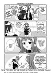  2girls ahoge animal_ears ass ass_grab cat_ears cat_tail chrono_harlaown comic doujinshi familiar greyscale hands_on_hips hard_translated hug lieze_aria lieze_lotte long_sleeves lyrical_nanoha magical_girl mahou_shoujo_lyrical_nanoha mahou_shoujo_lyrical_nanoha_a's mikage_takashi military military_uniform monochrome multiple_girls siblings sisters tail tail_wagging translated twins uniform 