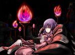  bad_id bad_pixiv_id book highres library long_hair patchouli_knowledge purple_eyes purple_hair r0g0b0 solo touhou voile 