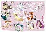  bandage eevee evolution fake head_wings horns mochi_(artist) no_humans pokemon 