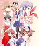  amae_koromo animal_ears bad_id bad_pixiv_id bird blonde_hair brown_eyes brown_hair cat_ears cat_tail chibi etopen fukuji_mihoko hairband hakama hands_clasped ikeda_kana japanese_clothes jindai_komaki kajiki_yumi kazekoshi_school_uniform kiyosumi_school_uniform long_hair miko miyanaga_saki miyanaga_teru multiple_girls necktie one_eye_closed own_hands_together pantyhose penguin pink_eyes purple_eyes purple_hair red_eyes red_hair red_hakama saki school_uniform serafuku shiraitodai_school_uniform short_hair skirt smile stuffed_animal stuffed_toy tail takei_hisa thighhighs tokumi_yuiko touyoko_momoko tsuruga_school_uniform twintails very_long_hair 