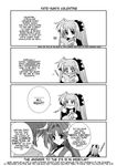  amy_limiette comic doujinshi facial_mark fate_testarossa forehead_mark greyscale hair_intakes hard_translated lindy_harlaown long_sleeves lyrical_nanoha mahou_shoujo_lyrical_nanoha mahou_shoujo_lyrical_nanoha_a's mikage_takashi monochrome multiple_girls ponytail translated twintails 