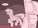  anus askbumpywish bound comic dialogue duo english_text equine female feral forced friendship_is_magic hi_res horn mammal my_little_pony open_mouth penetration pussy rape speech_bubble tentacle_monster tentacle_rape tentacle_sex tentacles text twilight_sparkle_(mlp) vaginal vaginal_penetration winged_unicorn wings 