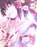  bangs cherry_blossoms hakurei_reimu long_sleeves lowres solo touhou wemu_(ivycrown) 