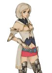  ashelia_b'nargin_dalmasca blonde_hair blue_eyes final_fantasy final_fantasy_xii miniskirt skirt solo tamaru_tokihiko thighhighs 