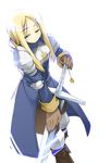  agrias_oaks armor blonde_hair blue_eyes final_fantasy final_fantasy_tactics jirou_(chekoro) long_hair solo sword weapon 