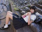  photo school_uniform shihono_ryo solo 