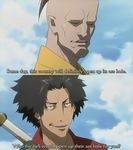  english male_focus mugen multiple_boys ranguage samurai_champloo screencap subtitled 