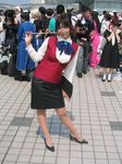  chocoball cosplay highres kazami_mizuho long_sleeves onegai_teacher pantyhose photo pointer real_life solo 