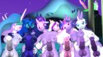  3d_(artwork) animal_genitalia animal_penis anthro balls breasts dickgirl digital_media_(artwork) equine equine_penis friendship_is_magic group hi_res intersex looking_at_viewer mammal moonlyrain my_little_pony penis princess_cadance_(mlp) princess_celestia_(mlp) princess_luna_(mlp) rarity_(mlp) starlight_glimmer_(mlp) twilight_sparkle_(mlp) 