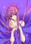  chikage_(sister_princess) duplicate highres nude pink_hair purple_eyes ribbon sister_princess solo suzuhira_hiro 