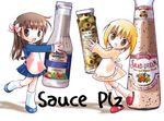  chibi fruits_basket honda_tooru macro minigirl multiple_girls sauce souma_kisa third-party_edit 