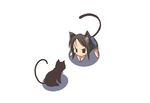  animal animal_ears cat cat_ears chibi copyright_request satomi showdown solo tail 
