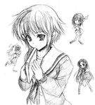  :d ;d asaga_aoi asahina_mikuru blush book chibi dancing flat_chest greyscale hair_ribbon hairband hand_on_hip hare_hare_yukai kita_high_school_uniform long_hair long_sleeves monochrome multiple_girls nagato_yuki one_eye_closed open_mouth pointing ribbon running school_uniform serafuku short_hair simple_background sketch skirt smile suzumiya_haruhi suzumiya_haruhi_no_yuuutsu sweatdrop thighhighs tsuruya very_long_hair 