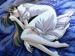  artist_request barefoot closed_eyes comic_party feet lingerie mikage_subaru nightgown pajamas sleeping solo underwear 