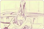  anemone_(eureka_seven) artist_request eureka_seven eureka_seven_(series) lowres monochrome sketch solo 