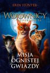  book_cover detailed_background domestic_cat felid feline felis female feral firestar&#039;s_quest firestar_(warriors) fur leafstar_(warriors) looking_at_viewer male mammal nude official official_art outside polish_text sandstorm_(warriors) smile text unknown_artist warriors_(cats) 