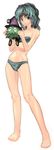  bare_arms bikini copyright_request short_hair solo swimsuit tobimaru 