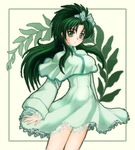  green_hair imageboard_colors jochuu-san long_sleeves lowres oekaki original solo yagisaka_seto 