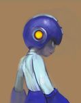  80s 90s android male_focus oldschool realistic rockman rockman_(character) rockman_(classic) science_fiction solo video_game you_kodama 