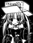  box cardboard_box gothic greyscale monochrome pachira renkin_san-kyuu_magical_pokaan solo 