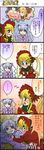  4koma barasuishou blonde_hair comic highres long_sleeves multiple_girls onakkey rozen_maiden sakurada_jun shinku translated 