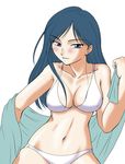  bikini maria-sama_ga_miteru misnon_the_great ogasawara_sachiko solo swimsuit towel white_bikini 