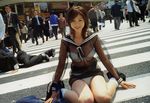  crosswalk hoshino_aki panties photo school_uniform see-through solo_focus underwear 