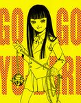  artist_request gogo_yubari kill_bill lips long_sleeves lowres school_uniform solo 