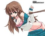  asahina_mikuru bdsm bent_over blouse blue_skirt bondage bound bra breasts brown_eyes brown_hair cleavage kita_high_school_uniform lace lace-trimmed_bra lingerie long_hair long_sleeves medium_breasts oekaki onija_tarou panties pink_bra pink_panties school_uniform serafuku shirt_pull skirt skirt_pull solo standing suzumiya_haruhi_no_yuuutsu tears underwear undressing 