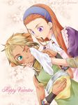  1girl artist_request couple gensou_suikoden gensou_suikoden_iii hetero hugo_(suikoden_iii) lilly_pendragon 