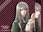  doll gloves ignis_(will_o_wisp) long_hair male_focus red_eyes silver_hair solo will_o'_wisp_(game) 