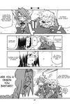  2boys artist_request comic genjimaru_(utawareru_mono) greyscale hakuoro hard_translated highres monochrome multiple_boys sakuya_(utawareru_mono) translated utawareru_mono 