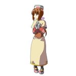  acolyte animated animated_gif brown_hair long_sleeves mary_janes ragnarok_online shoes solo 