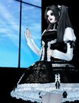  black_hair gothic_lolita kunishige_keiichi lolita_fashion long_sleeves nocturne_(kunishige_keiichi) original solo 