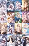  6+girls collage everyone izumo izumo_2 kitagawa_mai multiple_boys multiple_girls open_clothes open_shirt ousu_seri panties sakuya_(izumo) shiratori_asuka shiratori_kotono shirt thighhighs underwear yagi_takeru yamamoto_kazue yamato_takeshi 