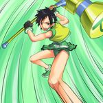 arisawa_tatsuki bleach cosplay green mosha parody powered_buttercup powered_buttercup_(cosplay) powerpuff_girls_z solo tomboy 