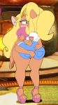  alternate_version_at_source bandicoot big_butt butt coco_bandicoot crash_bandicoot_(series) dongitos female female/female huge_butt kissing mammal marsupial platform_shoes tagme tawna_bandicoot thick_thighs video_games 