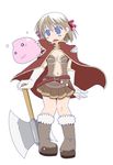  artist_request axe battle_axe boots creator gloves poring ragnarok_online solo weapon white_gloves 