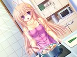  apron game_cg meri_chri mikagami_mamizu seiya_mashiro violet_eyes whirlpool 