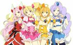  aono_miki cure_berry cure_passion cure_peach cure_pine fresh_pretty_cure futari_wa_pretty_cure higashi_setsuna momozono_love tagme yamabuki_inori 