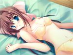  asakura_otome bed da_capo da_capo_ii game_cg kayura_yuka lingerie solo underwear 