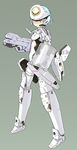  armor busou_shinki gun helmet mecha_musume shield shimada_fumikane solo weapon werkstra 