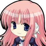  :3 android blue_eyes chaccu chibi lowres milfa pink_hair robot_ears solo to_heart_2 to_heart_2_ad 